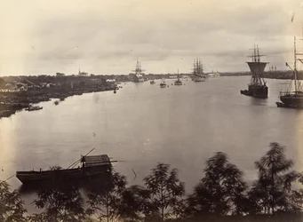Udsigt over Saigon ark nr. 3, 1866.
