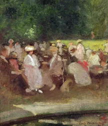 Sommer i parken, ca. 1881
