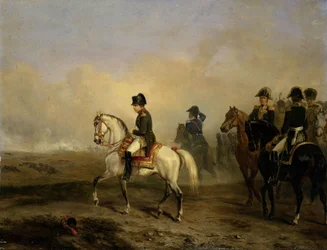 Kejser Napoleon I og hans Stab til Hest