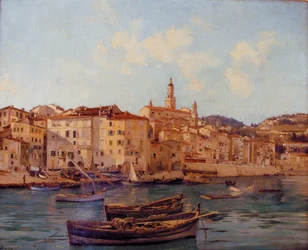 Havnen i Menton 1891 (maleri)