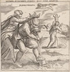 Prædestination, ca. 1545-50.