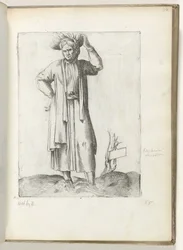 Spansk landmand ca. 1550 The Attitudes of different Nations of Our Age (serietitel)