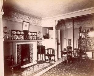 Et Norman Shaw-hus i Hampstead