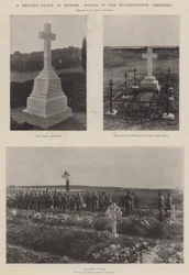 Et hvilested for helte, scener på Bloemfontein-kirkegården