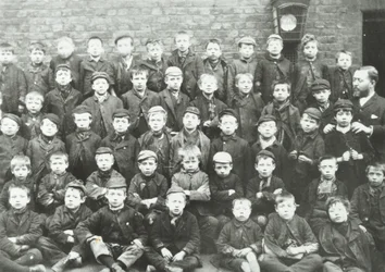 Chaucer Street School: drengegruppe, 1895