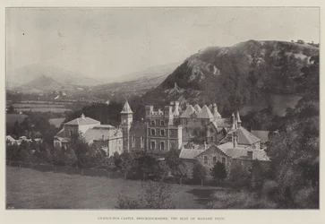 Craig-y-Nos Castle, Brecknockshire, Madame Pattis sæde