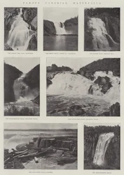 Berømte canadiske vandfald