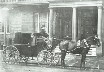 Hestetrukket førerhus, 1890
