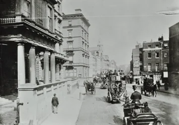 Knightsbridge, Westminster LB: ser øst ved Albert Gate, 1890