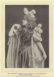 Miss Florence Fowler, som fedronningen i Rødhætte, Gaiety Theatre, Dublin