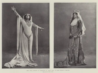 Miss Julia Neilson som Constance i King John, på Her Majesty