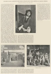 Palæstina i London, udstilling af Church of England Sunday School Institute i St Martins Townhall