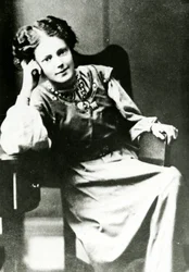 Portræt af Mary Eleanor Gawthorpe, ca. 1909