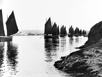 Regatta, Hayle Estuary, ca. 1890