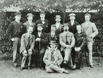 Rosendale Road School: grupper af lærere, 1897