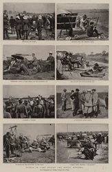 Scene i lejren under Bisley-mødet