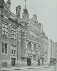 Shoreditch Public Baths: eksteriør, 1898