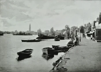 Strand-on-the-Green, Hounslow: overblik, 1895