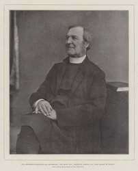 Den udpegede ærkebiskop af Canterbury, den højre pastor Frederick Temple, DD, Lord Bishop of London