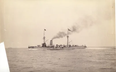 "Chih Yuan" til søs, ca. 1886