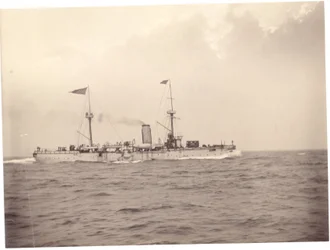 "Chih Yuan" til søs, ca. 1886