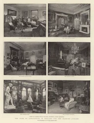 Hertugen af Saxe Coburg i England til diamantjubilæet