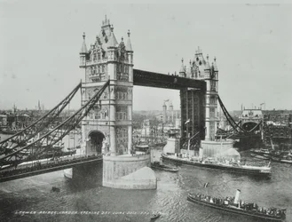 Tower Bridge på dagen for åbningen, 1894