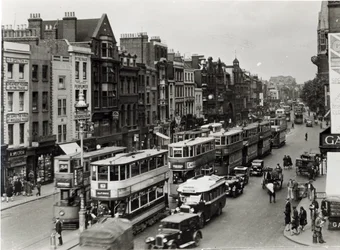 Whitechapel High Street, London, ca. 1930