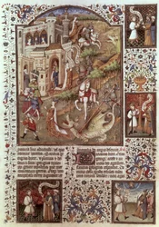 17294, fol 448 St. George dræber Drager