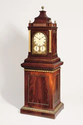 Et gigantisk kvarter fra Regency, slående otte dages drejebords-orgelur, ca. 1820