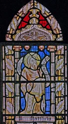 Et sydvindue forestillende St Matthew