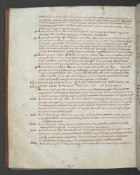 Tilføj MS 16974 f.112v Eusebius af Cæsarea, Chronicon, med tilføjelser fra Sankt Hieronymus, Prosper fra Aquitaine, Marius fra Avenches og en anonym forfatter (vellum)