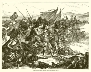 Highlanders fremrykning ved Alma