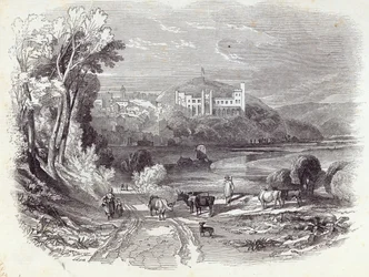 Arundel Castle and Town, fra 