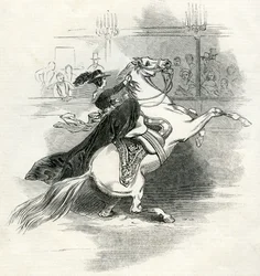 Astleys Amphitheatre, London, Scene i cirkus