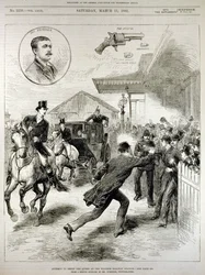 Forsøg på at skyde dronningen på Windsor Railway Station, fra 