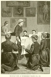 Blue-Coat Boys på Buckingham Palace