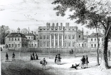 Buckingham House i 1775, fra 