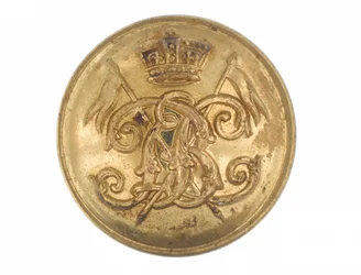 Button, 9. Regiment af Bengal Lancers, før 1901