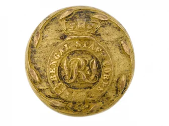 Button, Bengal Staff Corps, 1876-1891