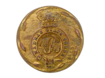 Button, Madras Staff Corps, 1861-1876