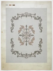 Tæppedesign (wc på papir)