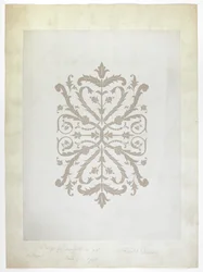 Tæppedesign (wc på papir)