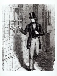 Charles Dickens (1812-70) indsender sine historier