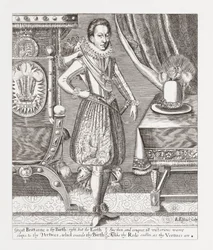 Charles I, King of England, Skotland, Irland, fra Woodburn