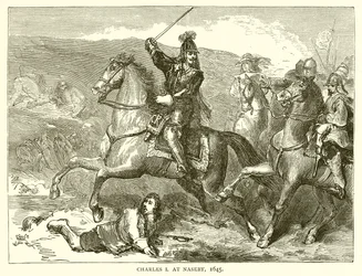 Charles I i Naseby, 1645