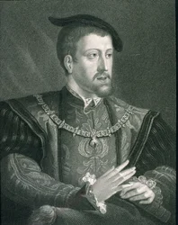 Charles V (1500-58) hellig romersk kejser og konge af Spanien, fra 