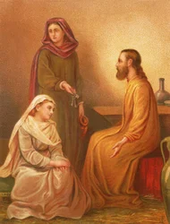 Kristus i Marthas og Marias hus