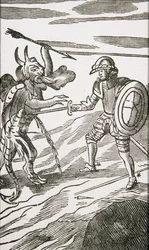 Christian og Apollyon, fra den 13. udgave af 