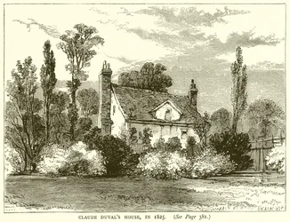 Claude Duvals Hus, i 1825